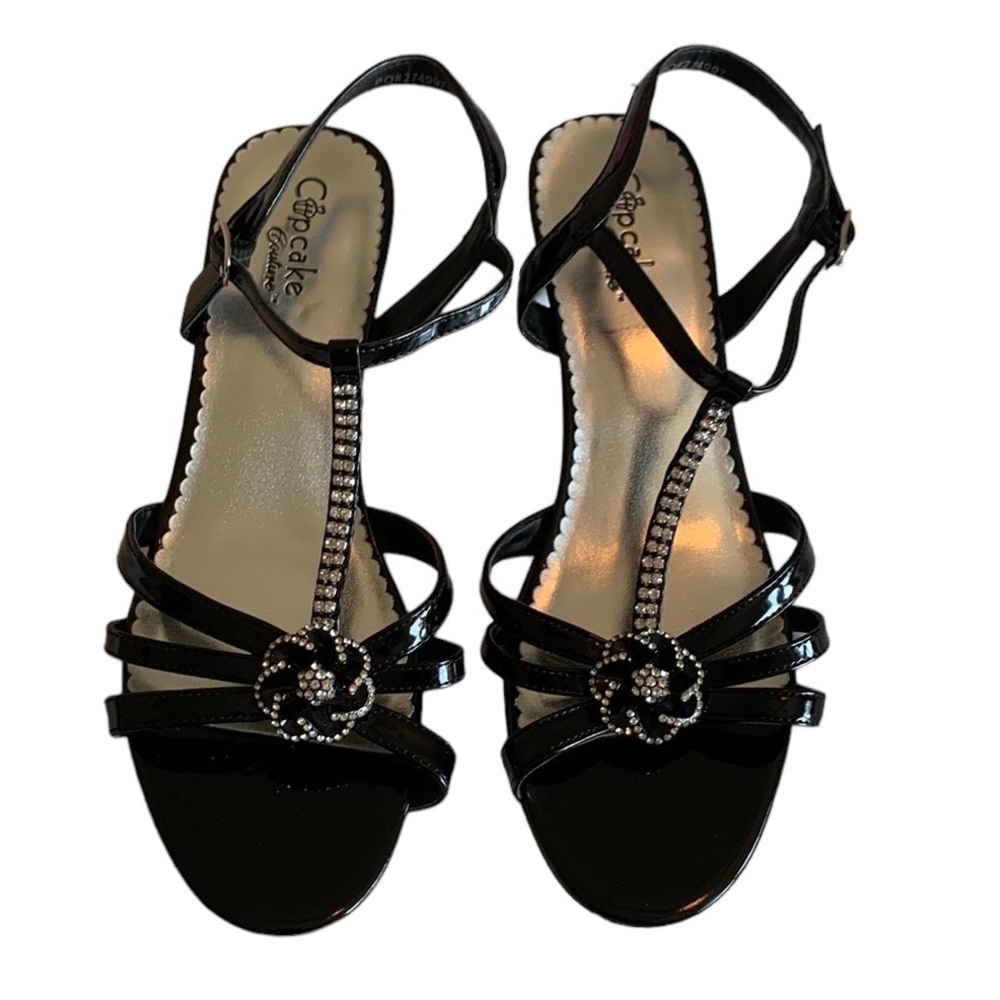 EUC Cupcake Couture Black Dress Shoes β’ Size 5